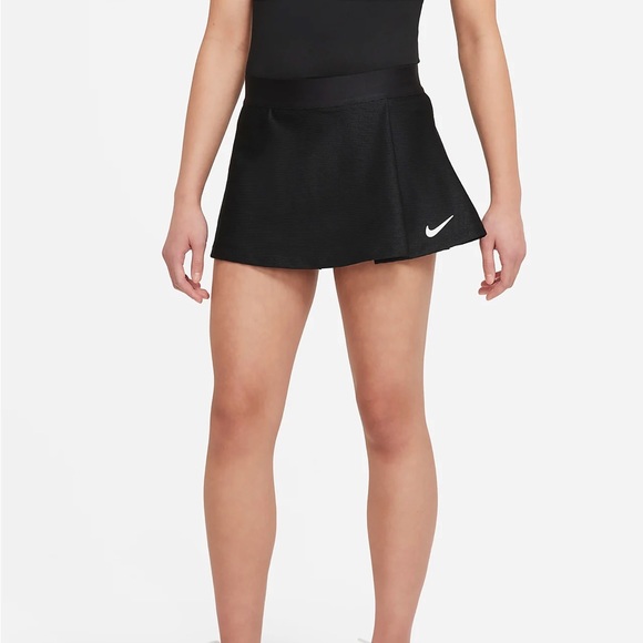 Nike Court Dri-Fit Victory Girl’s Flouncy Tennis Skirt - Picture 1 of 1